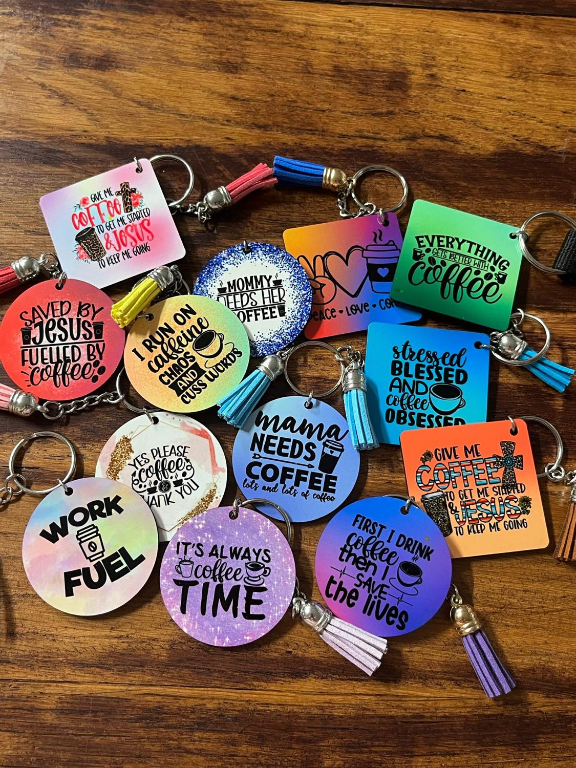 Kickstarter Coffee Lover Keychains | Cute Coffee Designs