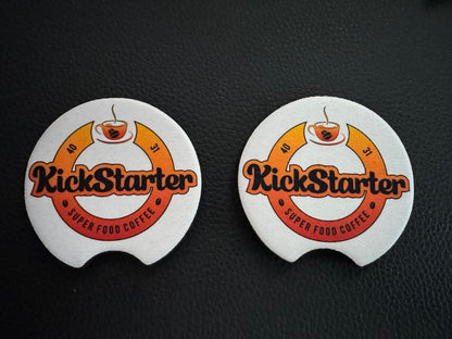 KickStarter Coffee Car Coaster.