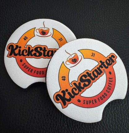 KickStarter Coffee Car Coaster.