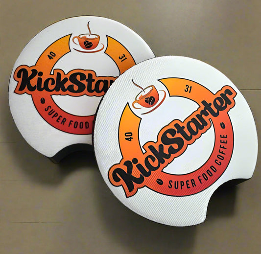KickStarter Coffee Car Coaster.