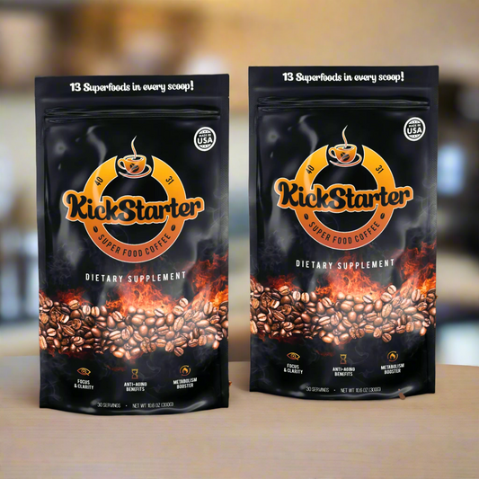 Kickstarter Superfood Coffee Lover - 2 bag Bundle Pack