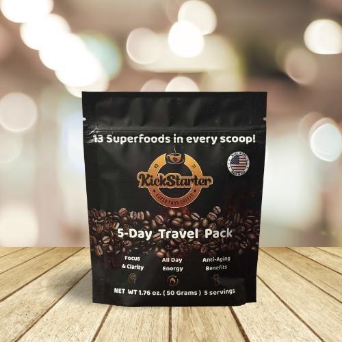 Kickstarter Coffee 5-day Travel Pack