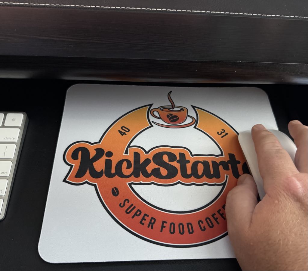 Kickstarter Coffee - Mouse pad