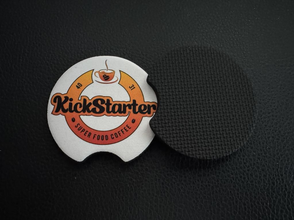 KickStarter Coffee Car Coaster.